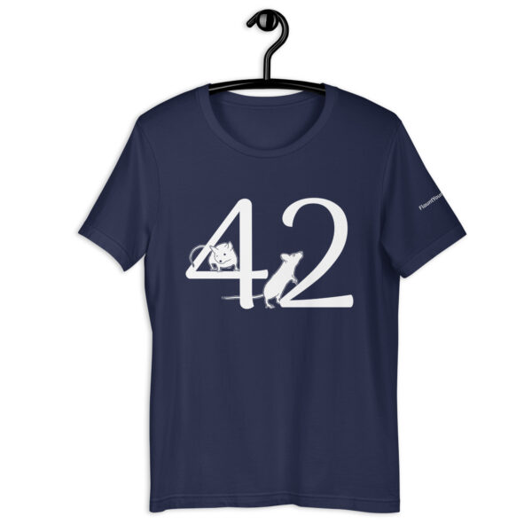 Meaning of Life t-shirt in Navy Blue