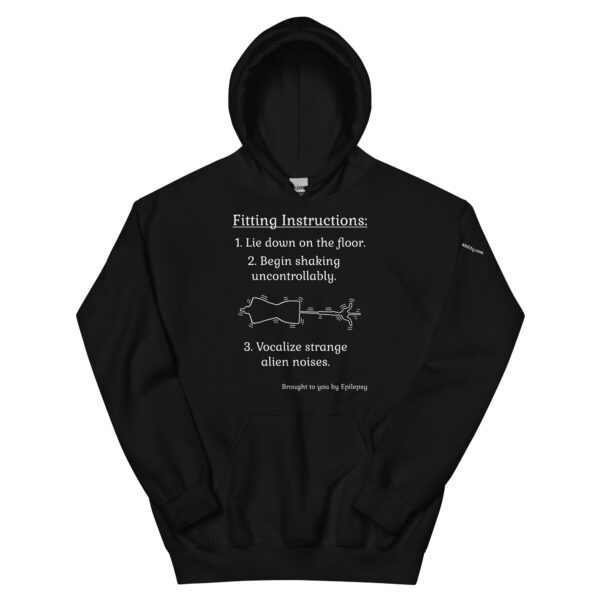 Fitting Instruction Hoodie in Black