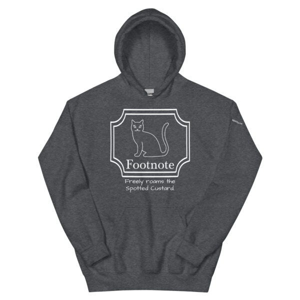 Footnote Hoodie in Heather Gray