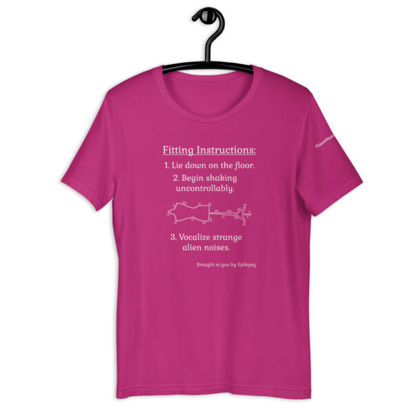 In Memory of McKala - Fitting Instructions t-shirt - Image 4