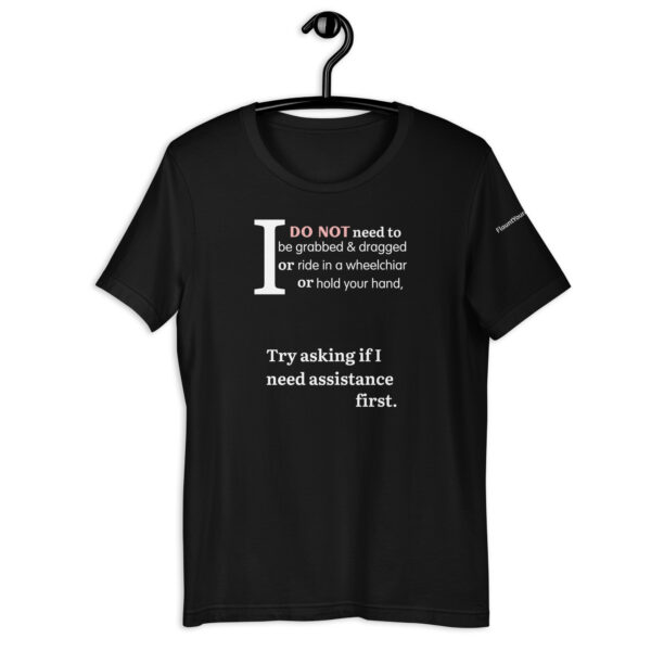 I Do Not Need to Be Grabbed t-shirt - Image 2