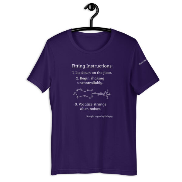 In Memory of McKala - Fitting Instructions t-shirt - Image 5