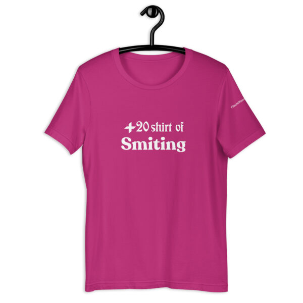 +20 shirt of smiting t-shirt - Image 7