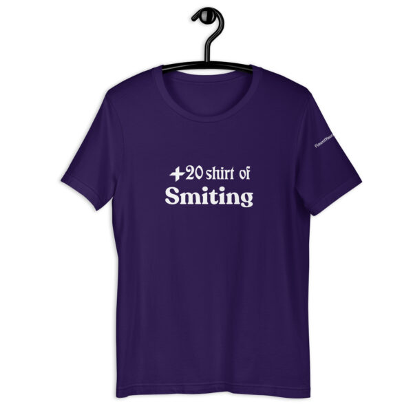 +20 shirt of smiting t-shirt - Image 4