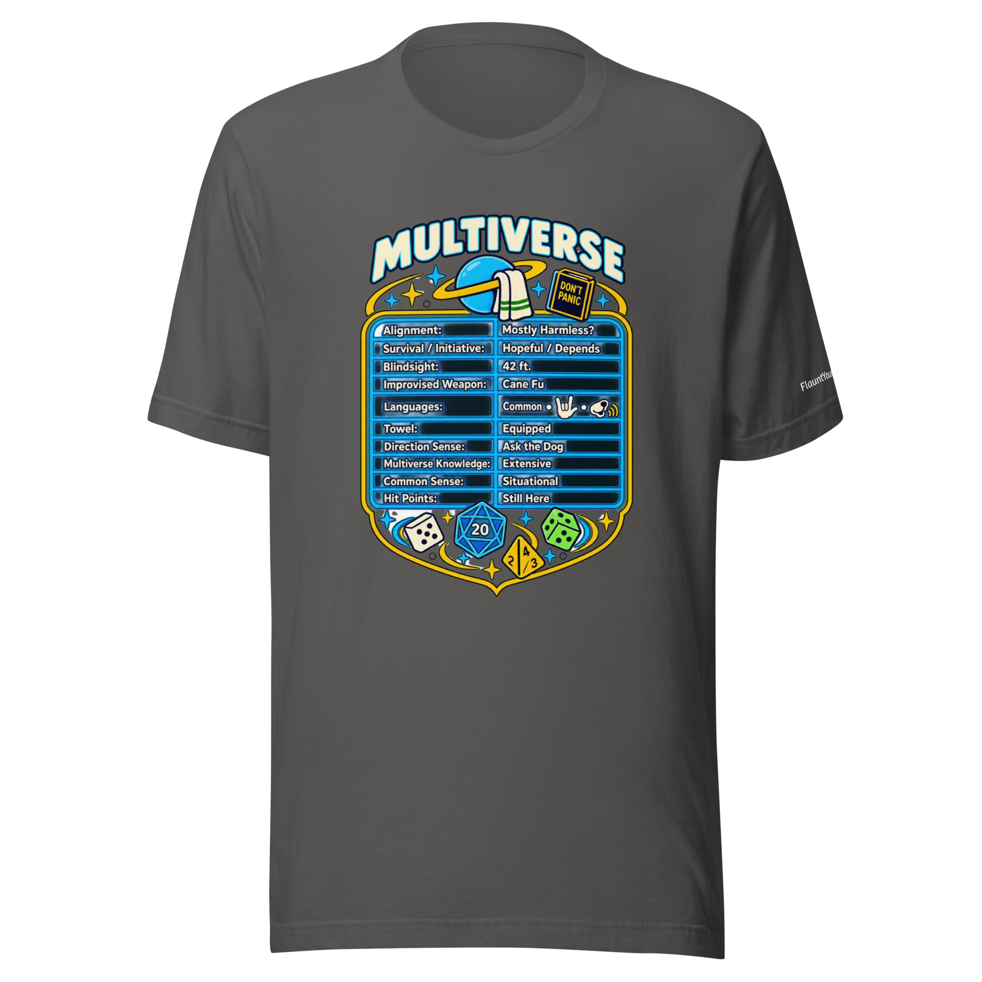 Multiverse Mostly Harmless Stats T-Shirt - Image 7