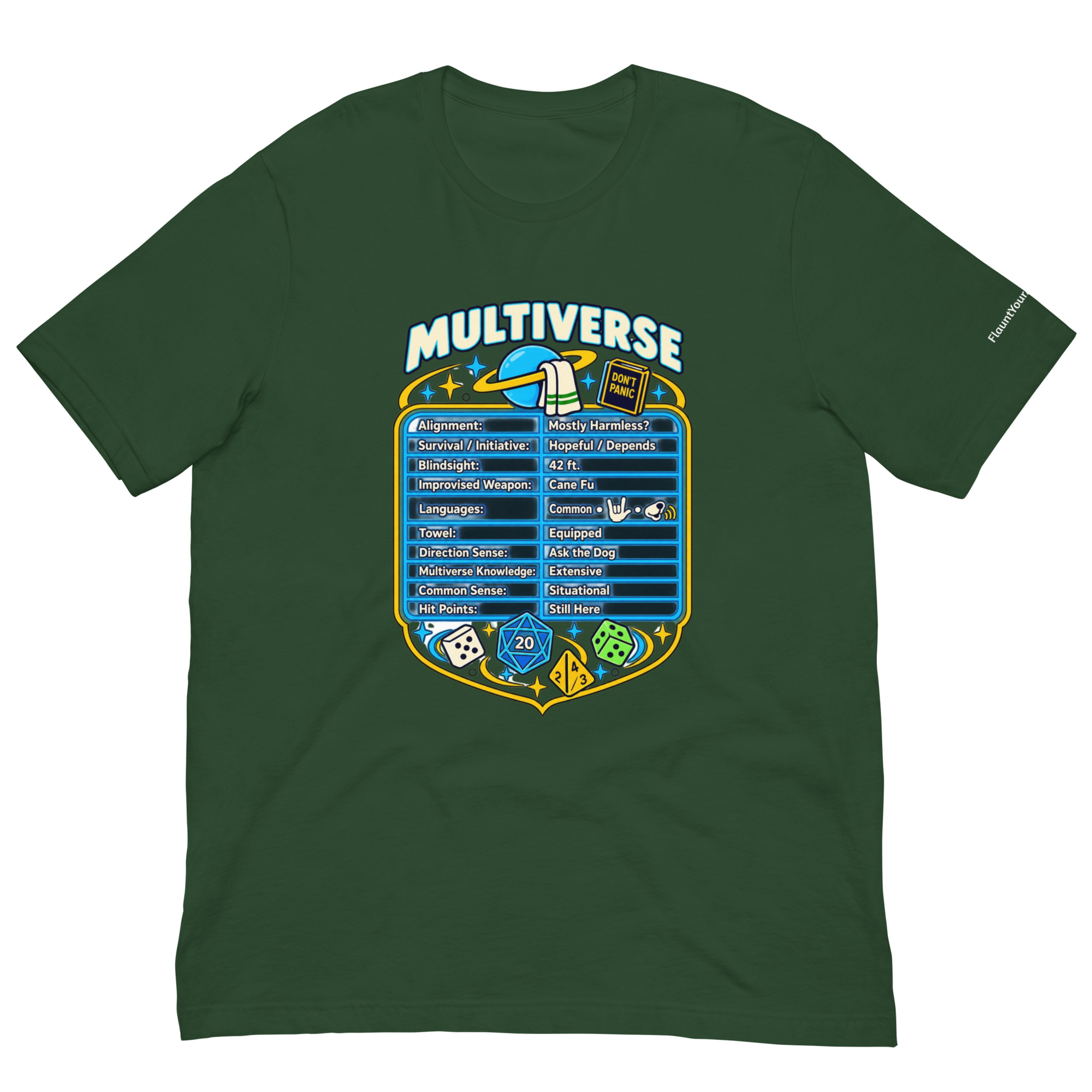 Multiverse Mostly Harmless Stats T-Shirt - Image 33