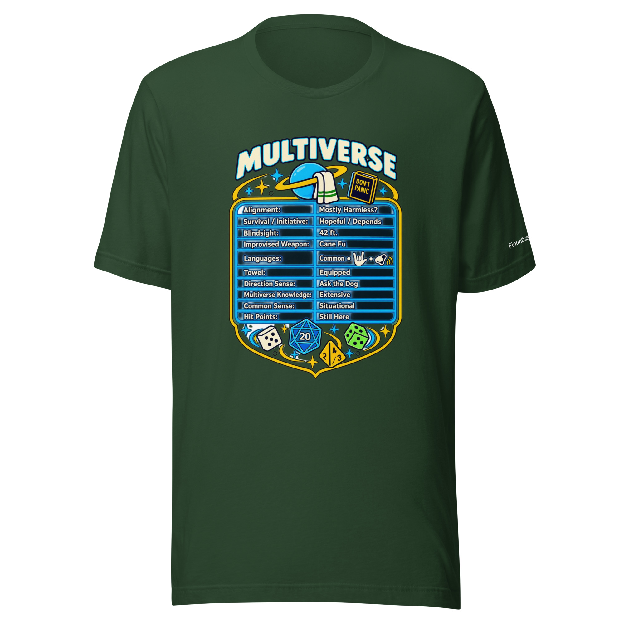 Multiverse Mostly Harmless Stats T-Shirt - Image 4