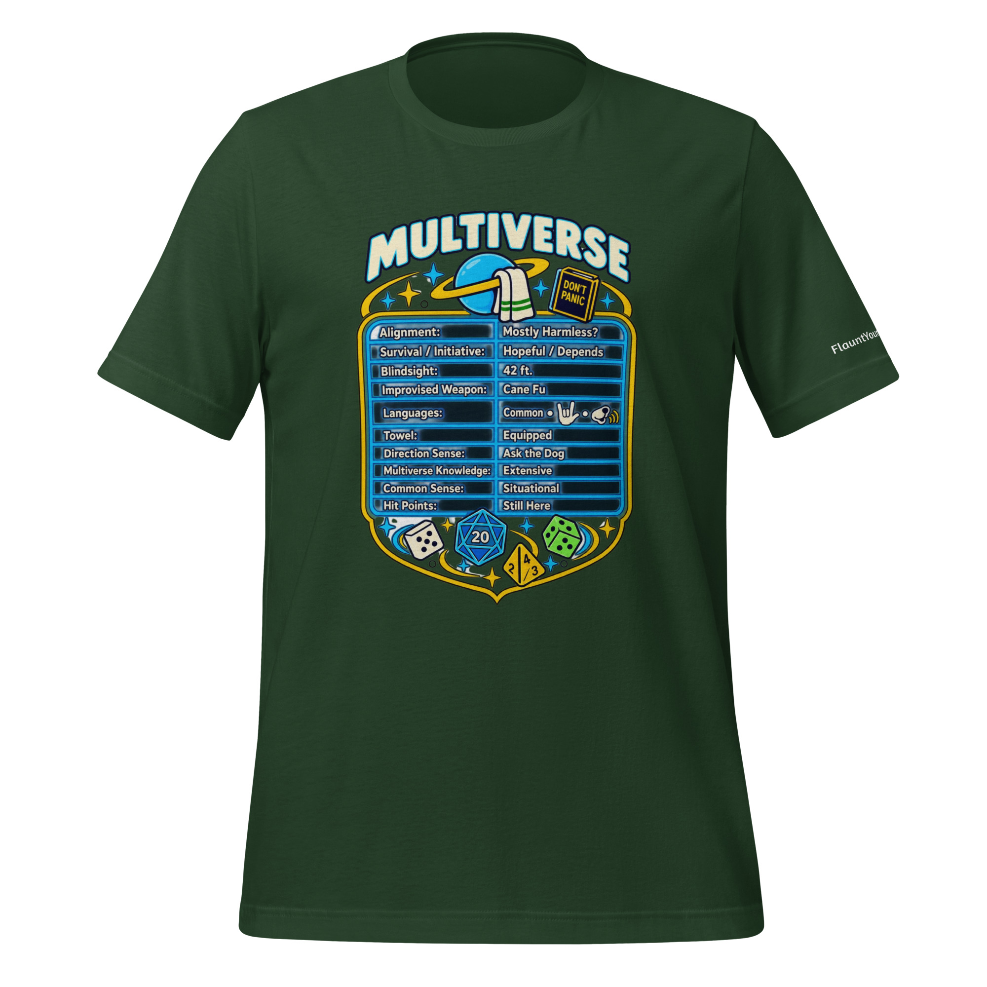Multiverse Mostly Harmless Stats T-Shirt - Image 39
