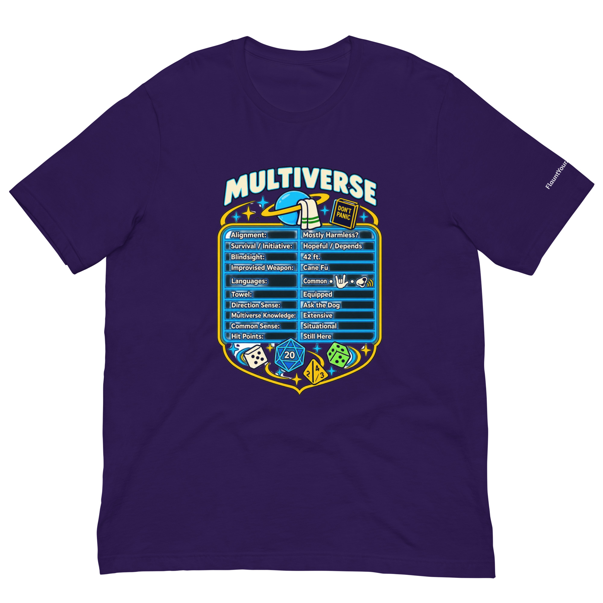 Multiverse Mostly Harmless Stats T-Shirt - Image 30