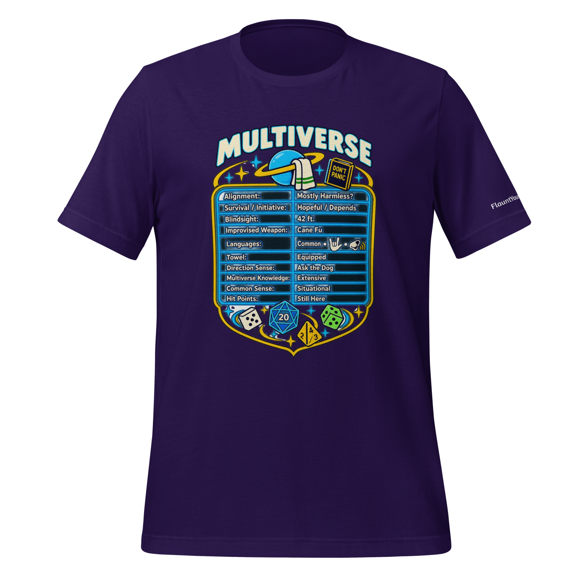 Multiverse Mostly Harmless Stats T-Shirt
