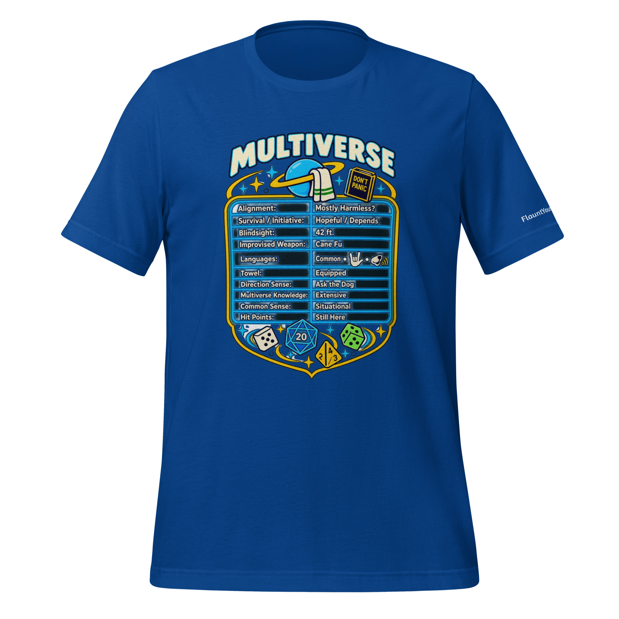 Multiverse Mostly Harmless Stats T-Shirt - Image 40
